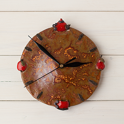 Virtuvinis keramikinis laikrodis